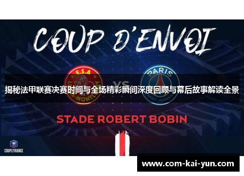 揭秘法甲联赛决赛时间与全场精彩瞬间深度回顾与幕后故事解读全景